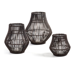 Pantalla de Lámpara Vietrustic de Tamaño Personalizado para Lámpara Colgante, Pantalla de Bambú y Ratán para Lámparas de Techo para Sala de Estar - Product Image 1