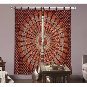 Nouvel arrivage de rideaux pour fenêtres du salon et de la chambre à coucher Mandala Rideaux prêts à l'emploi pour la décoration intérieure des hôtels et des hôpitaux - Product Image 5