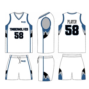 Uniformes de basket-ball pour hommes Nouveau design Maillot en polyester respirant et grande taille Options - Product Image 6