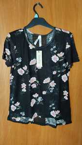 Camisetas de manga corta de verano para mujer de calidad de exportación, blusa informal Floral sólida a la moda, camisetas de punto de rayón transpirable - Product Image 3