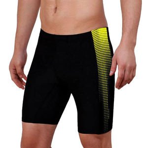 Shorts de gym avec logo personnalisé pour hommes, pantalons de compression à double maille pour la course à pied, les sports, shorts taille moyenne, vente en gros - Product Image 4