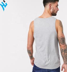 2025 Custom high quality New Fashion Hot Selling High Quality Fabric Plain Simple <b>Slim</b> Fit Fitness Sport Tank Top - Product Image 3