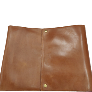 กระเป๋าใส่แล็ปท็อปหนังแท้ซองบางกระเป๋าเอกสาร11 13 14 15 6นิ้วอุปกรณ์สั่งทำโลโก้ OEM สีน้ำตาลพีวีซี - Product Image 1