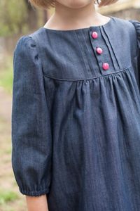 --NEW--LATEST--Baby--STYLISH--FROCK WITH BEAUTIFUL BUTTONS & its customize in any size & color =2021---- - Product Image 2