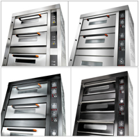 Four Industriel Commercial Électrique et à Gaz pour Pizza, Pain et Pâtisserie, Prix Compétitif, Équipement de Boulangerie