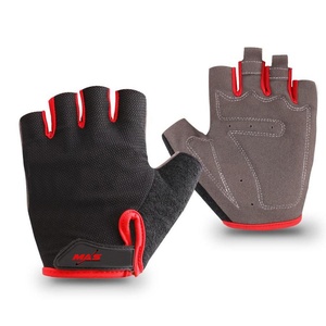 Gants de cyclisme respirants à demi-doigts pour hommes et femmes Gants d'équitation en cuir pour VTT pour l'entraînement physique Sports de plein air - Product Image 1