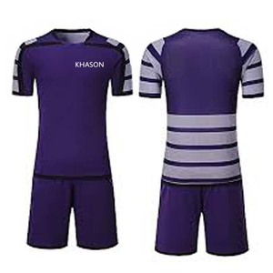 Traje de fútbol, kit sublimado de diseño y color personalizado para competición de entrenamiento de partidos de fútbol profesional - Product Image 2