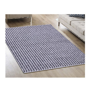 Juego de alfombra de pared a pared de algodón de lana Vintage hecha a mano bordada con textura en estilo Vintage elegante de calidad estándar - Product Image 1