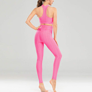 ชุดออกกำลังกายสำหรับผู้หญิงชุดเล่นโยคะชุดเล่นกีฬาเล่นฟิตเนสวิ่งออกแบบได้ตามต้องการ - Product Image 5
