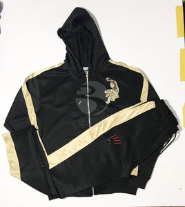 Sweat à capuche panneau latéral personnalisé avec broderie pour hommes, à faire soi-même avec panneau latéral et broderie - Product Image 4