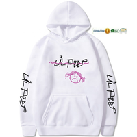 Sweat à capuche surdimensionné personnalisé de haute qualité, en molleton tricoté imprimé, mélange polyester/coton 320 GSM, épais et lourd, sans cordon