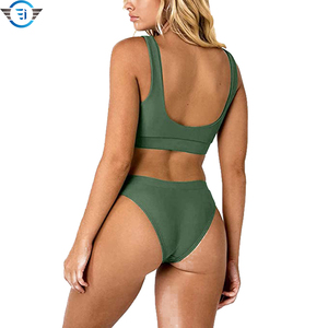 ชุดว่ายน้ำใหม่ราคาถูก ชุดว่ายน้ำโครเชต์ไมโครบิกินี่ ชุดชายหาด ชุดว่ายน้ำ 2 ชิ้นสำหรับผู้หญิง - Product Image 2