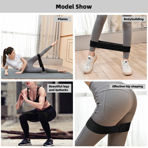 Bandes de résistance avec Logo personnalisé, pour les étirements, la hanche, l'entraînement physique, la gymnastique et les pompes - Product Image 6