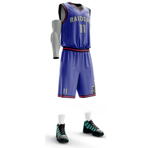 Uniforme de basket-ball au Design Unique personnalisable, ensemble d'uniformes avec figurine sublimation - Product Image 5