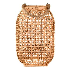 <b>Set</b> of 2 Vintage Water Hyacinth <b>Lantern</b> Pendant Vietnam Handwoven Natural Rattan Candle Holder Wholesale Boho <b>Lantern</b> - Product Image 3