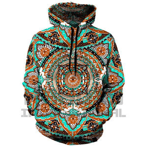 Sudaderas con capucha ligeras de sublimación para hombres de alta calidad Nuevas sudaderas con capucha de sublimación con cordón para exteriores - Product Image 1