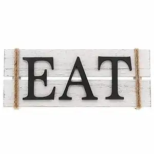 EAT KITCHEN WOODEN SIGN BOARD CLASSIC DESIGN VINTAGE WOOD SINGBOARD COST EFFECTIVE STYLES KITCHEN BOARD