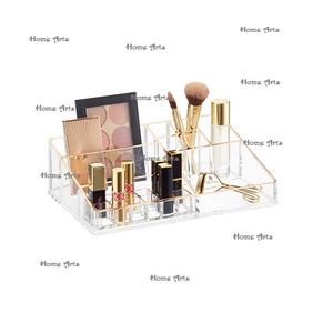 Organizador de escritorio de acrílico transparente de diseño clásico Organizador de escritorio de cosméticos de tamaño personalizado de la más alta calidad a granel - Product Image 2