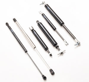 LSM-10-01 matériel de charge de compression en acier certifié ISO 085154 cylindre industriel à billes 285mm raccords d'extrémité de piston à gaz Gasfedern - Product Image 5