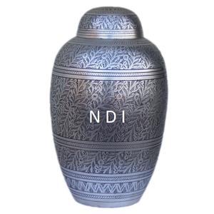 Almacenamiento de cenizas humanas funerarias, urna de cremación de Metal de latón, superventas, cenizas personalizadas para adultos, urnas de cremación conmemorativas, cenizas para adultos - Product Image 1