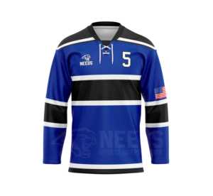 Créez vos propres maillots de hockey sur glace d'équipe, qualité supérieure, personnalisés, sublimés, 100% polyester, 220 g/m², respirants et confortables - Product Image 4