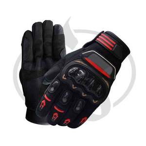Gants de motard en cuir avec Logo personnalisé, pour course de moto, en équipe de sport, - Product Image 2