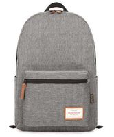 Sac à dos pour ordinateur portable écologique et imperméable avec fermeture à glissière en polyester 900D, compatible avec les ordinateurs portables de 15 pouces