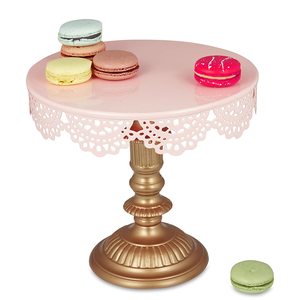 Latest designer golden <b>Cake</b> <b>Stand</b> for home and restaurants - Product Image 1
