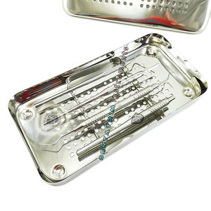 Plateau de détartreur dentaire personnalisé pour 7 instruments Plateau de détartreur à capacité de maintien Instrument chirurgical dentaire - Product Image 2