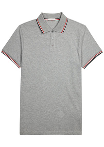 Camiseta de punto de algodón/poliéster de alta calidad para hombre, características transpirables antiarrugas, diseño personalizable para un estilo cómodo - Product Image 6