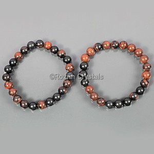 Buy Online Iron Tiger Eye Power Healing Gemstone <b>Bracelet</b> : Iron Tiger Eye Power Healing Gemstone <b>Bracelet</b> For Sale - Product Image 1