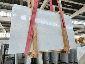 Placas de mármore brancos e telhas de parede, pedra de mármore branca de alta qualidade personalizável tamanho barato
