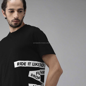 T-shirt de sport en coton premium pour homme, style athleisure, logo personnalisé OEM ODM, coupe décontractée, faible MOQ - Product Image 2