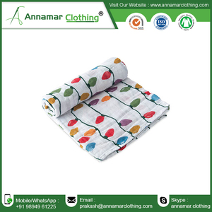 New Design Muslin <b>Swaddle</b> Cotton Baby Muslin <b>Swaddle</b> - Product Image 3