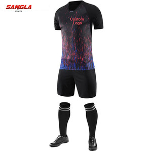 Uniforme d'arbitre de football respirant nouvellement conçu maillot de football et uniformes de juge ensembles de vêtements de football - Product Image 2