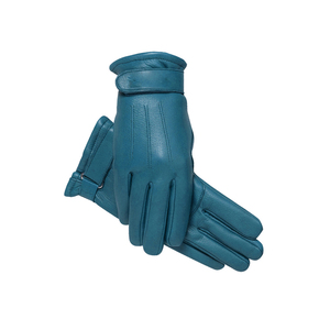 Gants équestres révolutionnaires en cuir pour l'hiver, équipement sportif de sécurité de course de pointe OEM - Product Image 4