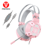 Baru Kedatangan Sakura Edition Fantech HG11 RGB 3 Mode 7.1 Virtual Gaming Headphone