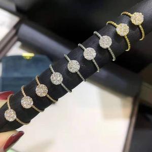 <span class=keywords><strong>Bague</strong></span> en diamant pour <span class=keywords><strong>femme</strong></span>, bijoux en <span class=keywords><strong>or</strong></span> blanc pur 18 carats, <span class=keywords><strong>bague</strong></span> en diamant véritable, bande torsadée, <span class=keywords><strong>bague</strong></span> de <span class=keywords><strong>mariage</strong></span> en <span class=keywords><strong>or</strong></span> rose - Product Image 6