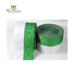 ริบบิ้นผ้าไหมวิสโคส/ผ้าไหมมอเร่สีสันตามสั่งคุณภาพสูงขายส่งปี 2019 / ริบบิ้นสำหรับเหรียญรางวัลคุณภาพดีที่สุด ผลิตตามสั่ง 100% - Product Image 1