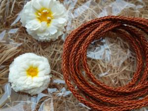 Cordon en cuir tressé rond vintage pour la fabrication de bijoux, tailles 4 mm, 5 mm, 8 mm, pendentif, bracelet, collier, accessoires d'artisanat - Product Image 2