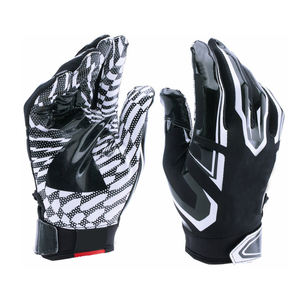 Guantes de fútbol americano ligeros con palma adhesiva profesional con empuñaduras antideslizantes y secado rápido para un rendimiento mejorado - Product Image 2