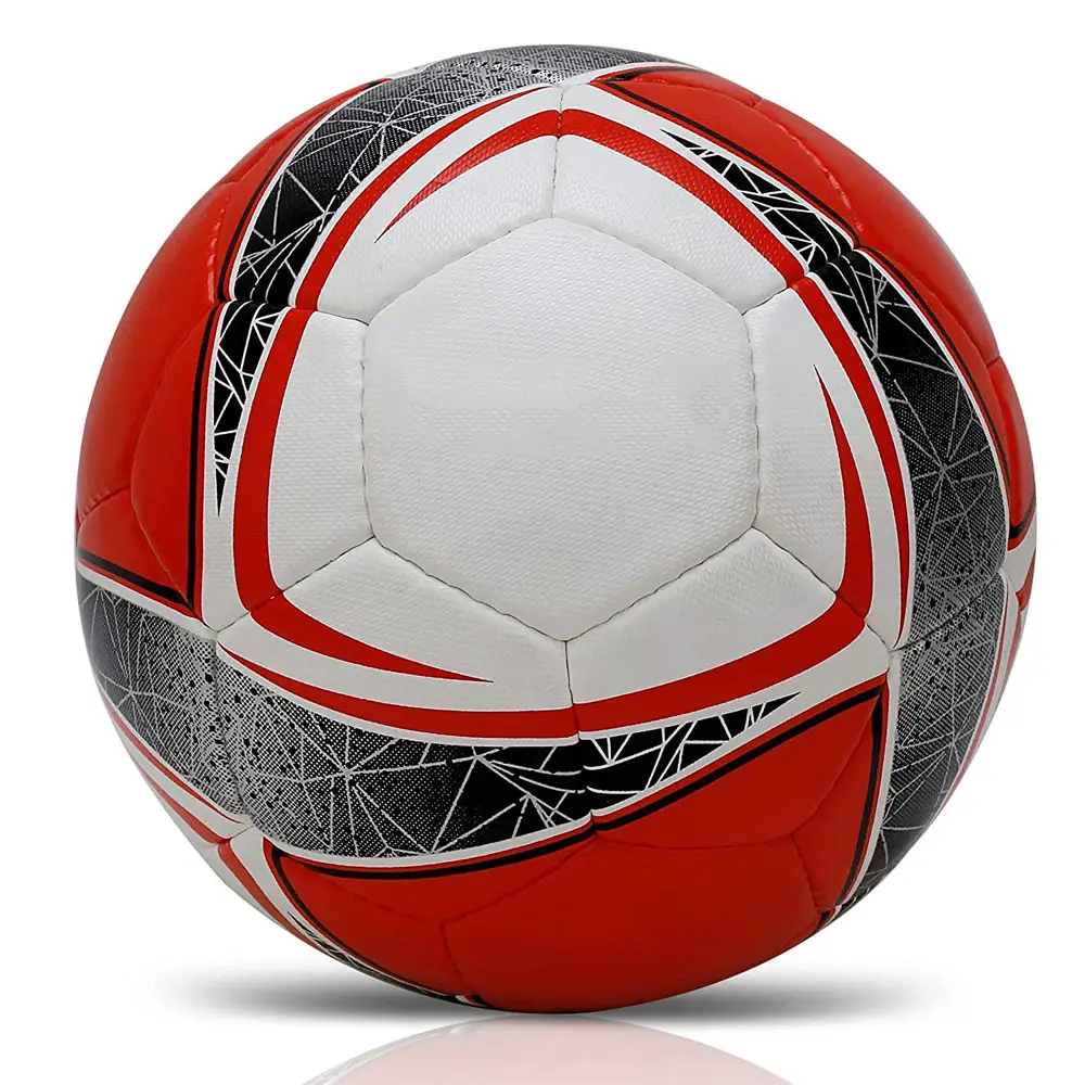 Bola Sepak Bola Resmi Ukuran 2022, 5 dengan LOGO Kustom untuk Latihan Sepak Bola