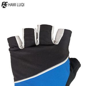 Guantes de gimnasio de medio dedo para hombre y mujer, venta al por mayor, para Fitness - Product Image 2