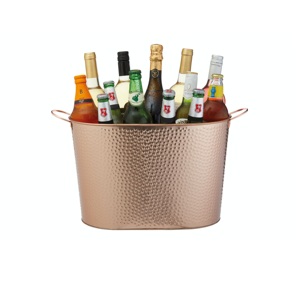 Large Outdoor Party <b>Wine</b> Bottle Chiller Copper and Steel Ice Tub Manufacturer Custom Design Handmade <b>Wine</b> Tub Wholesale - Product Image 6