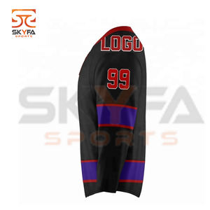 Offre Spéciale produit fait sur commande logo réversible maillots de hockey uniforme de hockey sur glace - Product Image 2