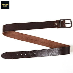 Ceinture en cuir gaufré pour hommes, noire et marron, personnalisée, vente en gros, collection - Product Image 5
