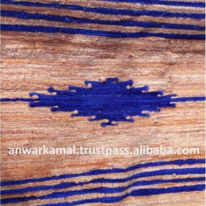 Tapis de course en coton, rose et bleu, style indien, tissé, vente en gros, livraison gratuite - Product Image 2