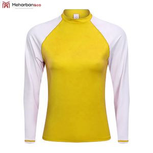 Camisetas Deportivas de Manga Larga para Mujer, Diseño Personalizado por Sublimación, Color Sólido Multicolor, Tela Estampada Unisex - Product Image 6