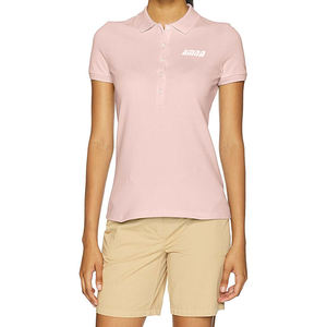 เสื้อโปโลสไตล์ร้อนสำหรับผู้หญิง,ลายปักกางเกงขาสั้นแบบกำหนดเอง - Product Image 3