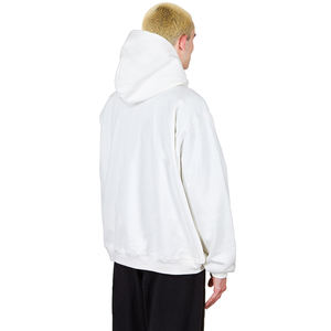 เสื้อฮู้ดผ้าฝ้ายออร์แกนิกปั่นแบบมีฮู้ดสำหรับผู้ชายเสื้อมีฮู้ดแบบหนักทำจากผ้าฝ้าย100% - Product Image 6